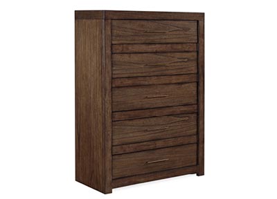 aspenhome Chests-Chiffarobes - Modern Loft 5 Drawer Chest IML