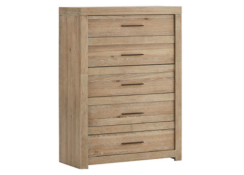 aspenhome Chests-Chiffarobes - Modern Loft 5 Drawer Chest IML