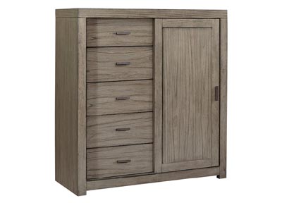 aspenhome Chests-Chiffarobes - Modern Loft Sliding Door Chest IML