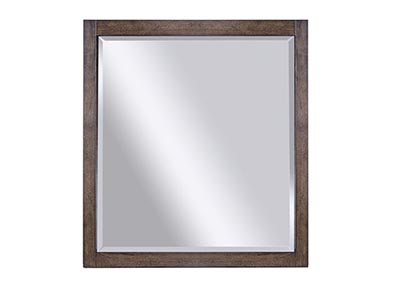 aspenhome IML-463-BRN - Modern Loft Mirror IML