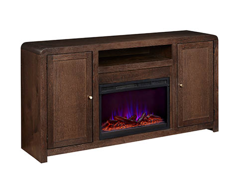 aspenhome KOO1940-BLO - Cooper 66" Fireplace Console KOO