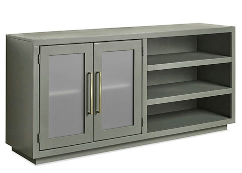aspenhome MAA1242-BLK - Perry 65" Console w/ 2 Doors MAA