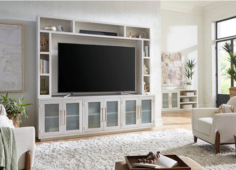 aspenhome TV Consoles-Hutches - Perry 97" Console & Hutch MAA