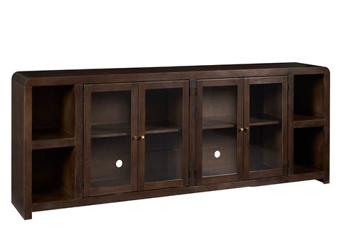 aspenhome MYY1270-BLK - Taylor 96" Console w/ 4 Doors MYY