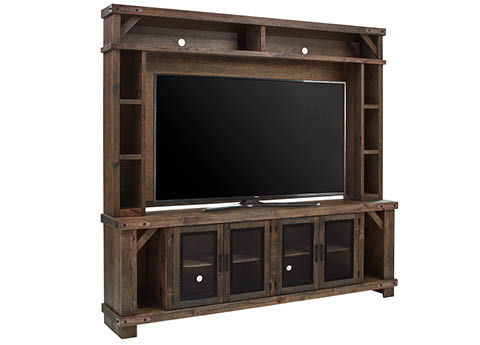 aspenhome WDOHEBGRP2 - Sawyer 98" Console & Hutch WDO