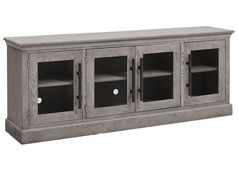 aspenhome WKM1260-BRN - Manchester 85" Console w/ 4 Doors WKM