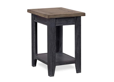 aspenhome Chairside Table - Drifted Black