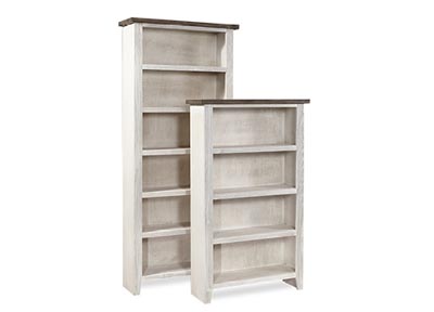 aspenhome Bookcases - Drifted White