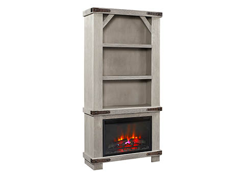aspenhome Fireplaces - Sawyer 74" Fireplace Display Case WDO