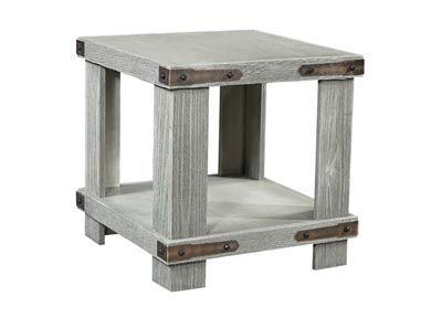 aspenhome End Table - Lighthouse Grey